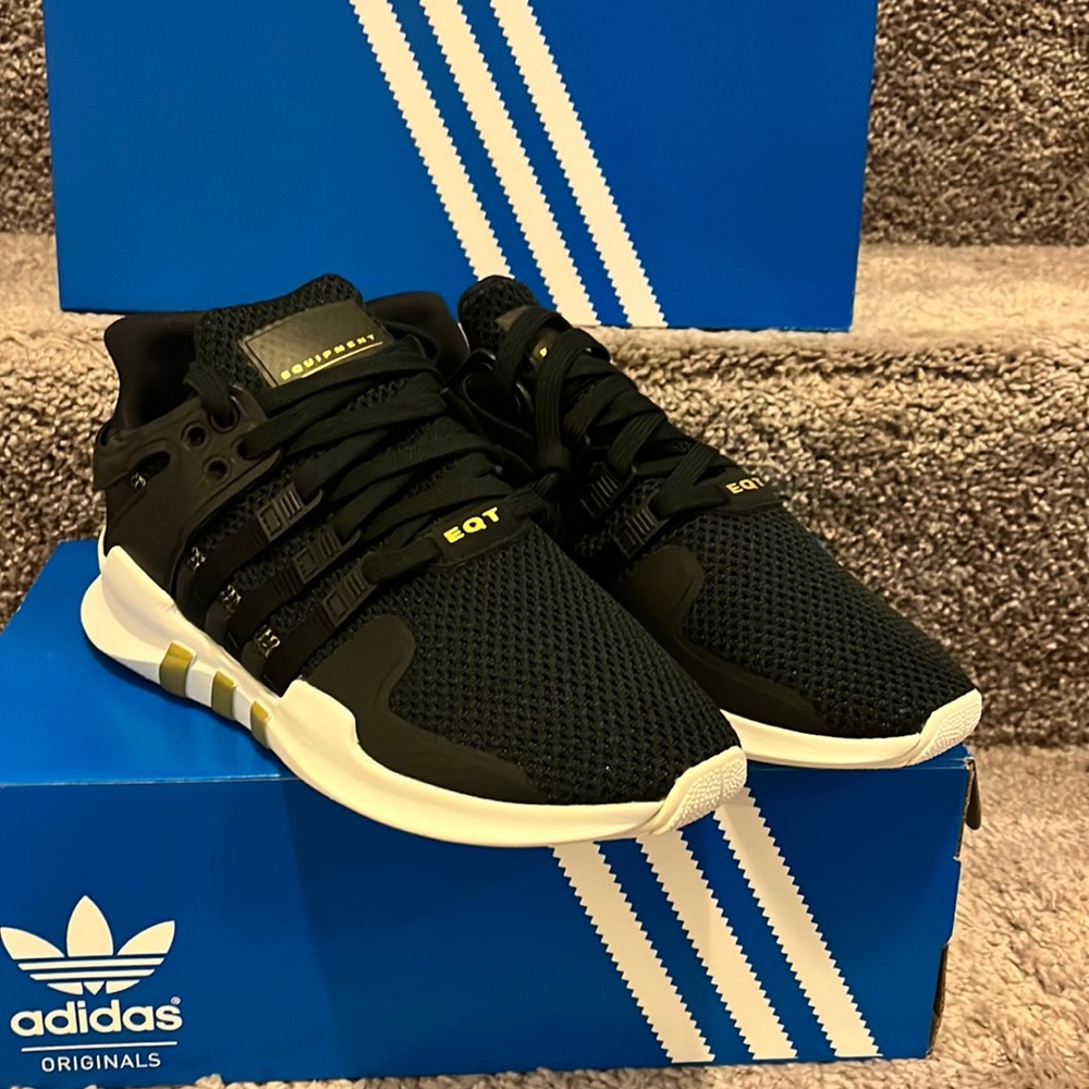 Adidas EQT Support ADV Shoes Sneakers new AC7972 black white Women’s Size 7.5